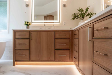 Bathroom - transitional bathroom idea in Seattle