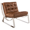 Tryst Chair, Profundo Sepia Brown Leather