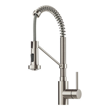 Bolden Commercial Style 2-Function Pull-Down 1-Handle 1-Hole Kitchen Faucet SFS