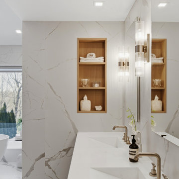 Luxury Modern Spa Bathroom