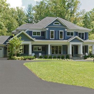 Arts and Crafts Custom Home With A Modern Flair by Meridian Homes