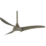 Minka Aire - Minka Aire F844-DRF Light Wave - Led 52" Ceiling Fan in Driftwood - This 1 light Ceiling Fan from the Light Wave collection by Minka-Aire will enhance your home with a perfect mix of form and function.