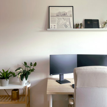Bedroom Transformation to Home Office