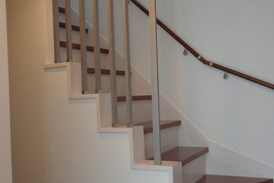 This is an example of a modern staircase in Other.