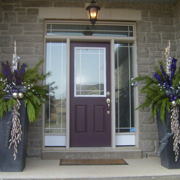 Winter Seasonal Planters