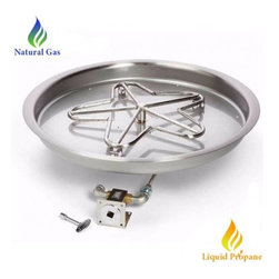 Round Bowl Match Light Ignition Kit - Fire Pit Accessories