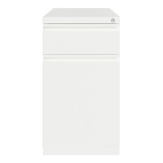 Hirsh 20-inch Deep Mobile Pedestal File 2 Drawer Metal Box Backpack ...