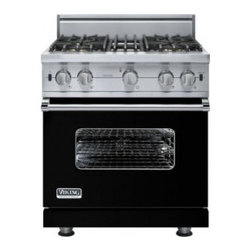 Viking 30" Pro-style Gas Range, Black Liquid Propane | VGCC5304BBKLP - Gas Ranges And Electric Ranges