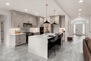 Inspiration for a modern kitchen remodel in Baltimore