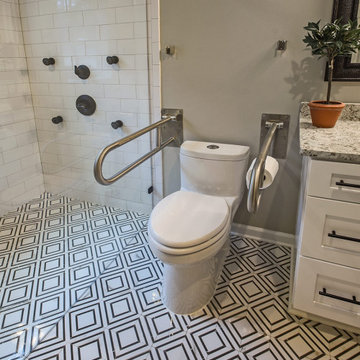 Germantown, TN Handicap Accessible Bathroom • Blair Lane