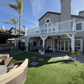 3D Design to Backyard Reality - Full Backyard Transformation in Dove Canyon
