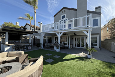 3D Design to Backyard Reality - Full Backyard Transformation in Dove Canyon