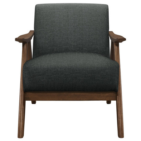 Verona Accent Chair, Dark Gray