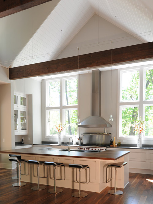Range Between Windows Houzz