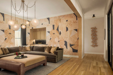 Example of a living room design in Dallas