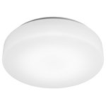 WAC Lighting - WAC Lighting Blo 15" LED Flush Mount 2700K Warm White in White - Multiple high-powered LED's illuminate the acrylic diffuser uniformly without socket shadows which are common in conventional flush mounts.
