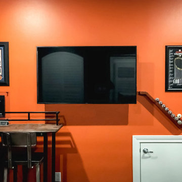 Houston Astros Themed Game Room