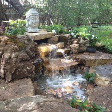 Beautiful Pondless Waterfall