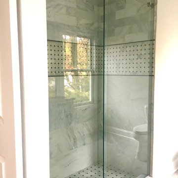 Traditional Bathroom- Frameless Shower Doors
