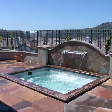 In Ground Custom Spas