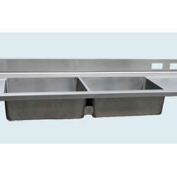 Stainless Top | Handcrafted Metal - Kitchen Countertops