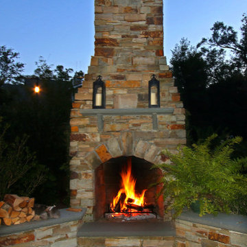 Outdoor Fireplace