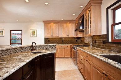 Kitchen - contemporary kitchen idea in San Diego