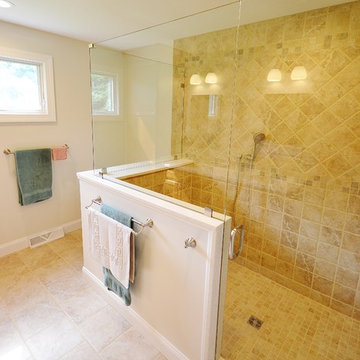 Master Bath with Large Shower plus Seat