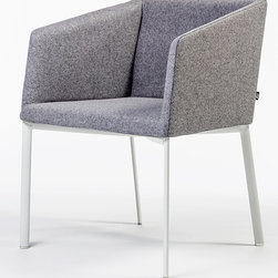 Box Elips Armchair by B&T - Dining Chairs