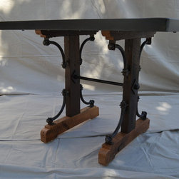 Reclaimed Industrial Table - Dining Tables