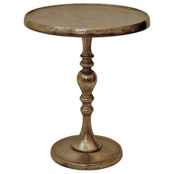 Romina Brass Accent Table
