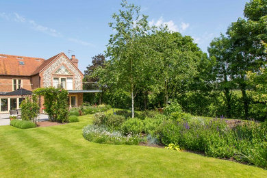 Traditional garden in Buckinghamshire.