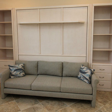 Make your Murphy Wall Bed more Functional with a Sofa in Front