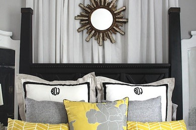 Eclectic bedroom photo in Charlotte