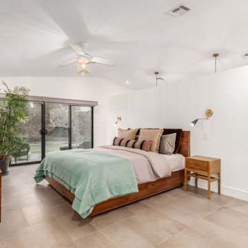 Palmcroft Re-Development, Master Bedroom with Floating Closet
