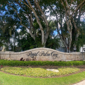Before - Entry Signage Feature