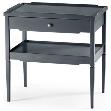 Modern Painted Side Table Navy