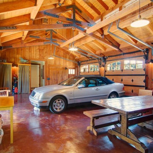 Exposed Ceiling Rafters Garage Houzz