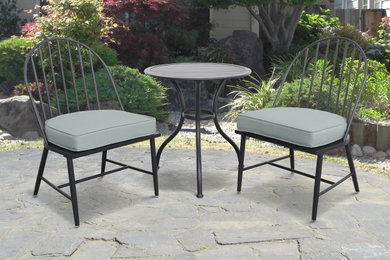 Rochelle Bistro Set Black