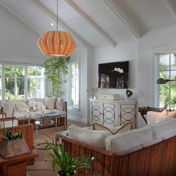 Transitional Living Room