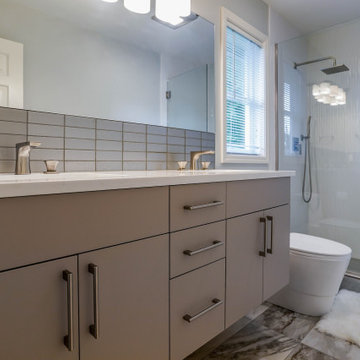 Contemporary Sleek Spa-Inspired Bathroom