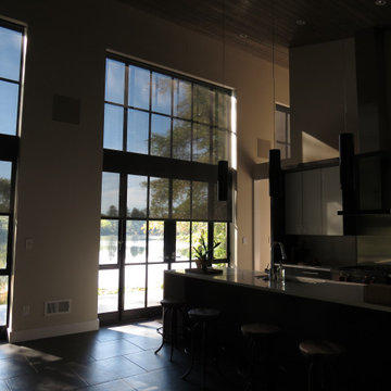 Lakeside Getaway Home (Featuring Lutron Motorized Solar Roller Shades)