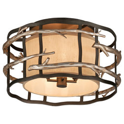Rustic Flush-mount Ceiling Lighting by HedgeApple