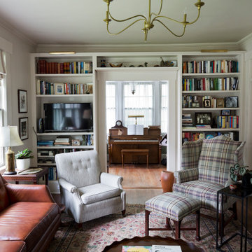 Cozy Booklovers Living Room