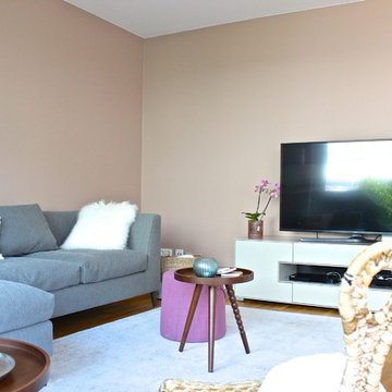 Einfamilienhaus Frankfurt/Main - Umgestaltung Wohnzimmer