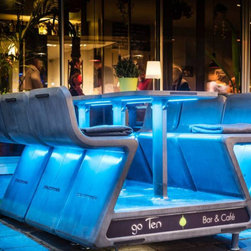 beton_heated benches - Furniture