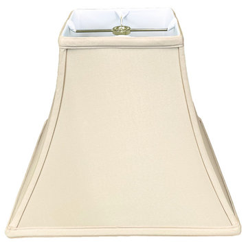Royal Designs Square Bell Lamp Shade, Beige, 5x10x9, Single