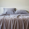 BedVoyage 100% Rayon Viscose Bamboo Pillowcase Set, Platinum, King