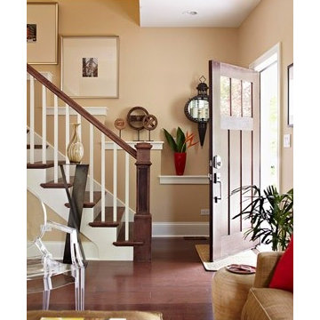 staircase wall decorating ideas