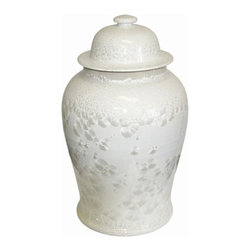 Belle & June - Crystal Shell Temple Jar Small - Decorative Jars And Urns